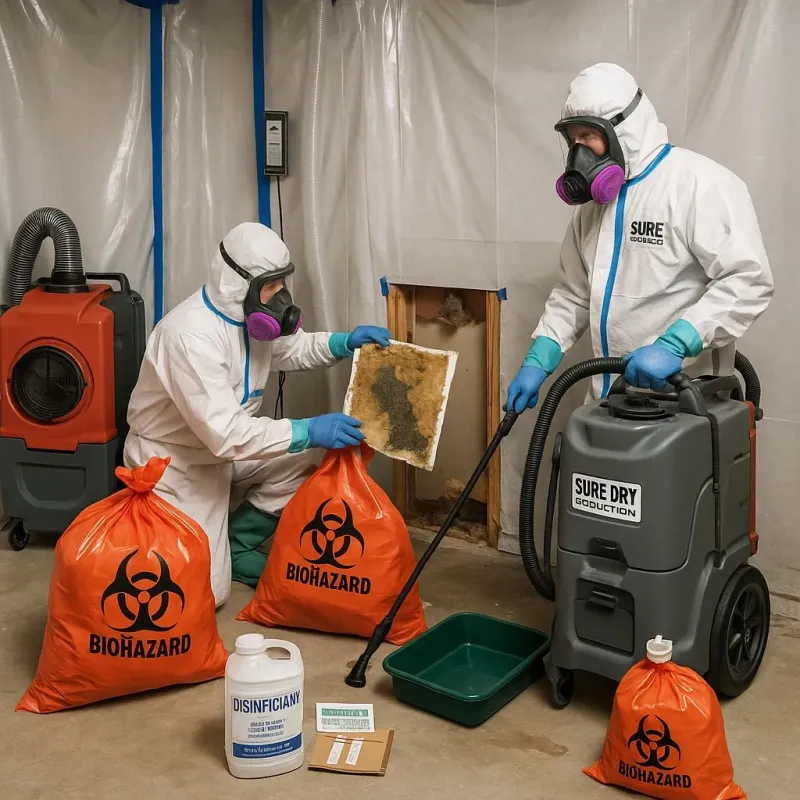 Contaminated Water Handling Protocols process in Athens County, OH