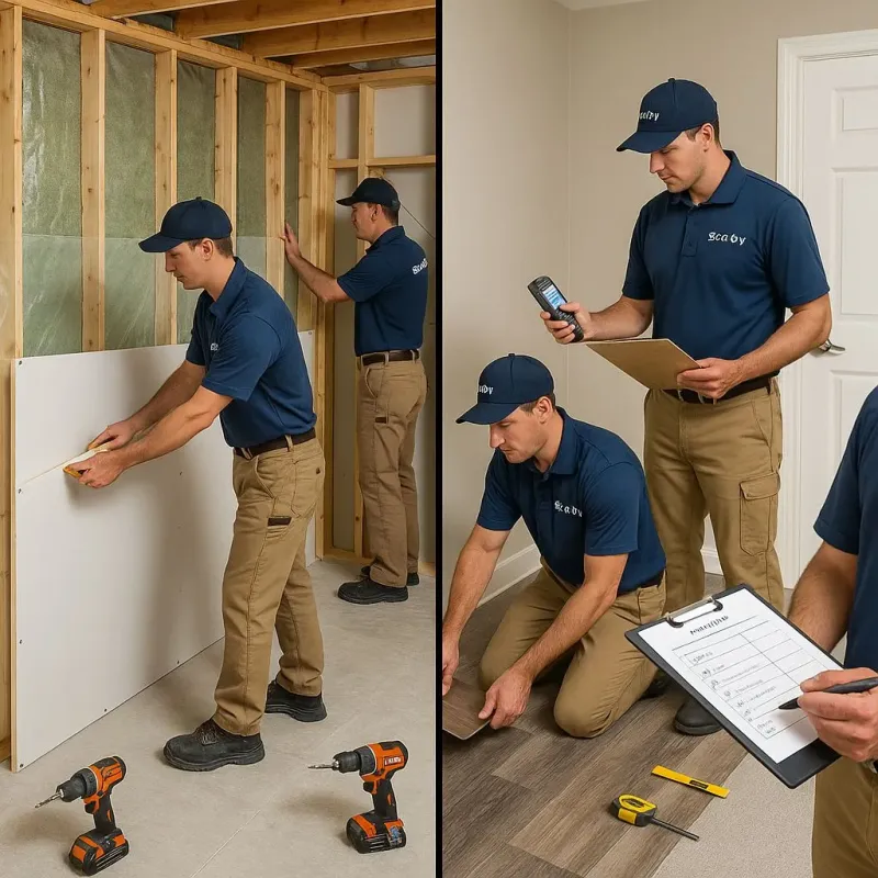 Repairs and Reconstruction process in Athens County, OH